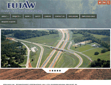 Tablet Screenshot of eutawconstruction.com